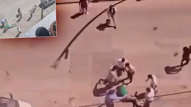 Yer: Uşak! Film sahnelerini aratmayan olay: 7 soyguncu market çalışanından hiç beklemediği bir karşılık gördü!