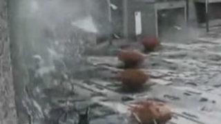 Oslo patlaması güvenlik kamerasında!