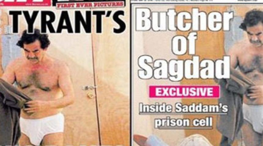 Saddam'ın fotoğrafları yine olay oldu