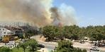 Antalya'da iki ilçede yangın! Ekipler seferber oldu