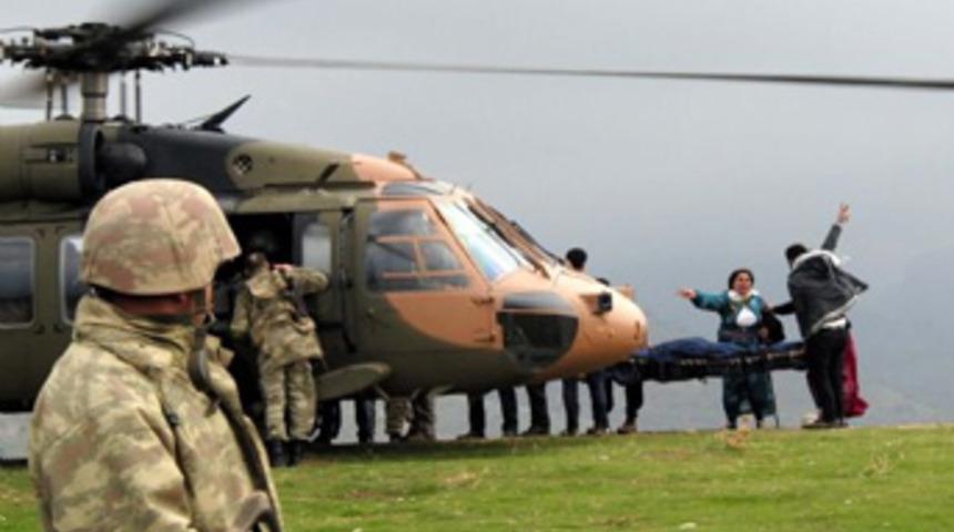 Öldürülen PKK'lıların cenazeleri alındı