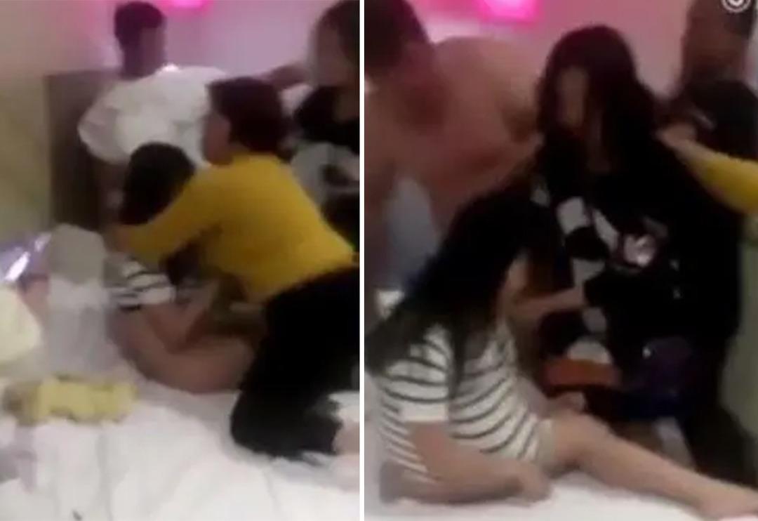 Kocasını ve sevgilisini otel odasında yakaladı! Aldatılan eşin ailesi de saldırınca bir anda ortalık karıştı