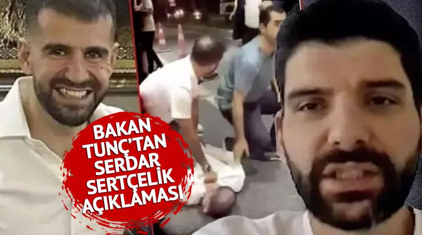 SON DAKİKA | Bakan Tunç'tan Serdar Sertçelik açıklaması! 'İade' sorusuna yanıt verdi "O süre içerisinde..."