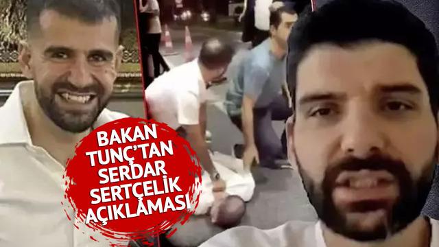 SON DAKİKA | Bakan Tunç'tan Serdar Sertçelik açıklaması! 'İade' sorusuna yanıt verdi O süre içerisinde...