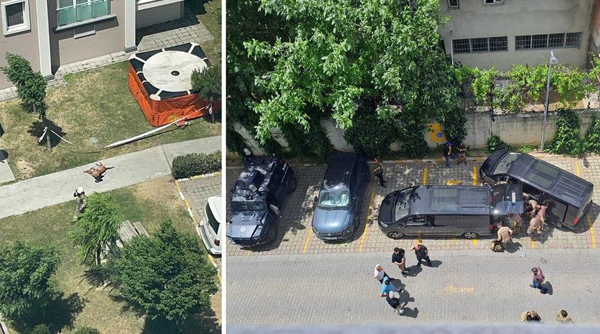 Emekli polis dehşeti! Özel Harekat köpeğini vurup camdan aşağı attı