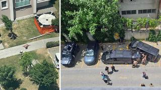 Emekli polis dehşeti! Özel Harekat köpeğini vurup camdan aşağı attı