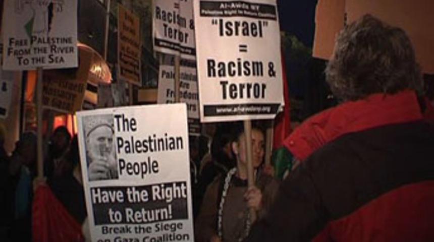 Musevi gruplardan İsrail protestosu