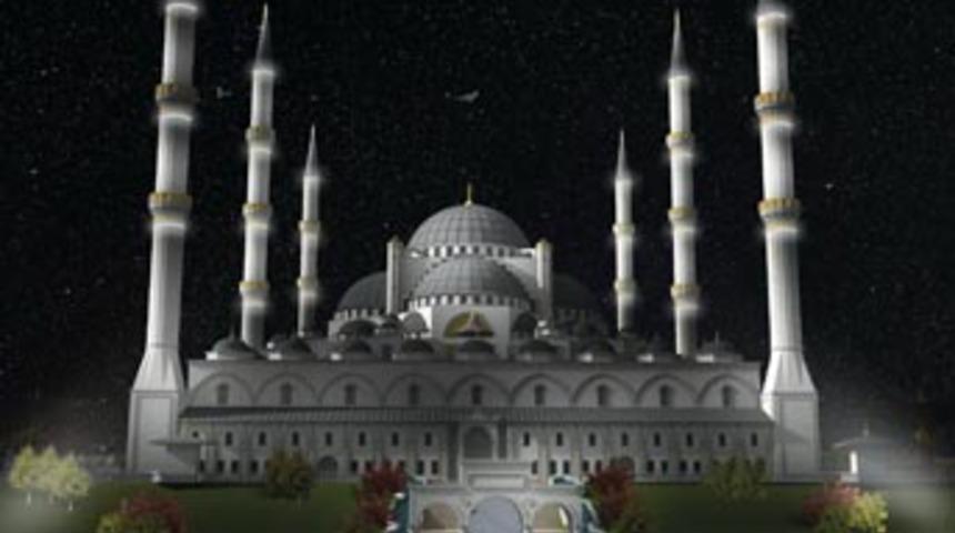 &Ccedil;amlıca Camii projesi belli oldu