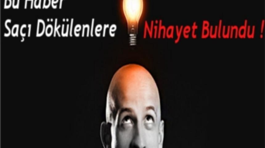 Saçı dökülenlere çok iyi haber