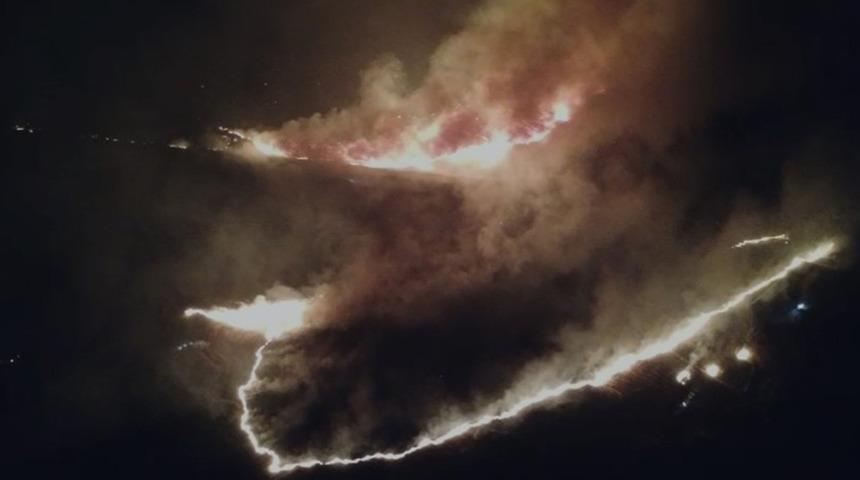 Gaziantep'teki yangın kısmen kontrol altına alındı! Kaymakam açıkladı: 'Can kaybı-yaralanma gibi olumsuzluklar yok'