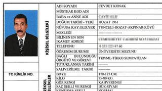 Tunceli’de fişleme skandalı