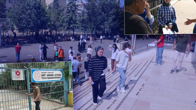 Türkiye'de sınav manzarası değişmedi! Kimi 1 saat önce gelip geç kaldı, kimi yüzünü kapatıp uzaklaştı