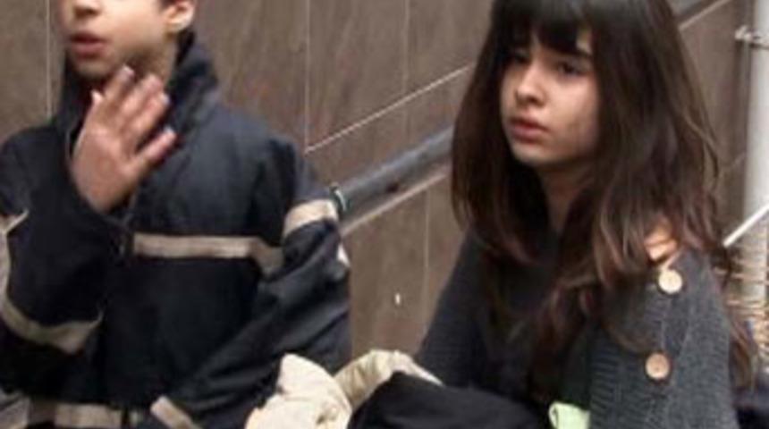 Marina'nın evi yandı