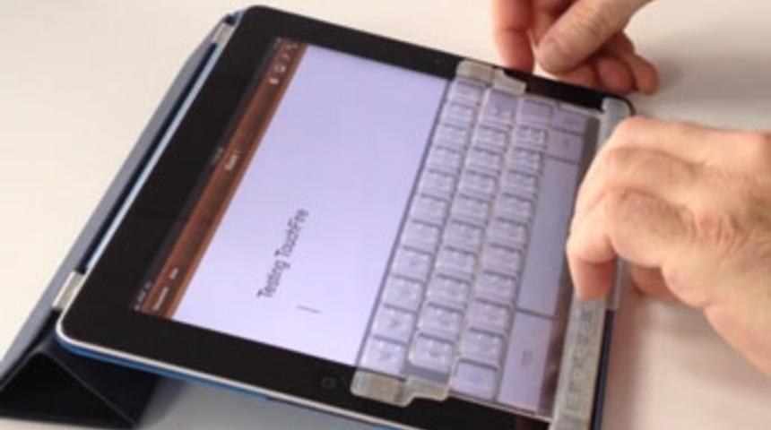 iPad&rsquo;e ekran &uuml;st&uuml; klavye