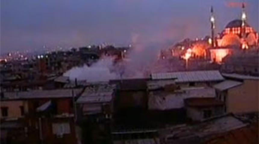 Kapalı&ccedil;arşı'da yangın