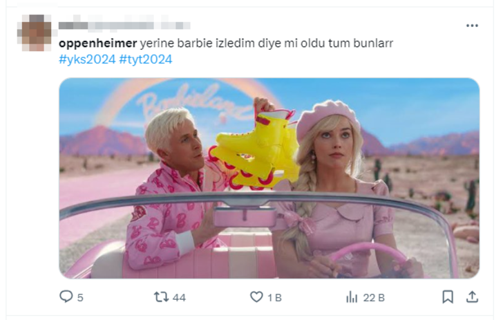 2024 TYT Oppenheimer sorusu sosyal medyanın gündemine yerleşti! Sınav stresini atlatanlar sosyal medyaya koştu: "Oppenheimer yerine Barbie filmine gidenler pişman" G1