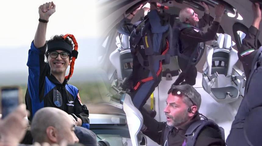 Türkiye'nin ikinci astronotu Tuva Cihangir Atasever'in uzay yolculuğu! Dünya'ya iniş yaptılar 