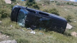 Tunceli'de kamyonet, YKS dönüşü şarampole yuvarlandı: 4 yaralı