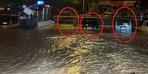 Sivas’ta sel: Cadde ve sokaklar göle döndü, araçlar suya gömüldü
