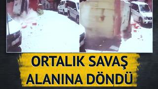 Şişli'de kamyon, balkonu yıkıp devrildi! Ortalık savaş alanına döndü: O anlar kamerada