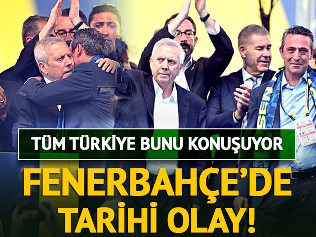 Fenerbahçe'de kazanan Ali Koç oldu! Aziz Yıldırım'dan ilk açıklama