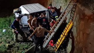 Kırıkkale'de dereye düşen hafif ticari aracın sürücüsü yaralandı