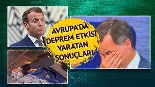 Sokaklarda bayraklar yakıldı, başbakan gözyaşları içinde istifa etti! Avrupa'da deprem etkisi yaratan seçim: Macron da hezimet yaşadı