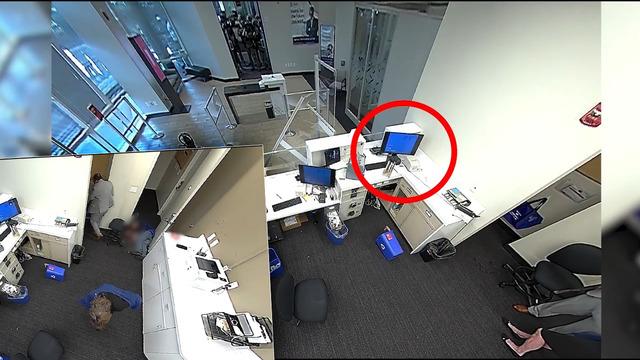 ABD'de keskin nişancı soyguncuyu alnından vurdu! O anın görüntüleri ortaya çıktı