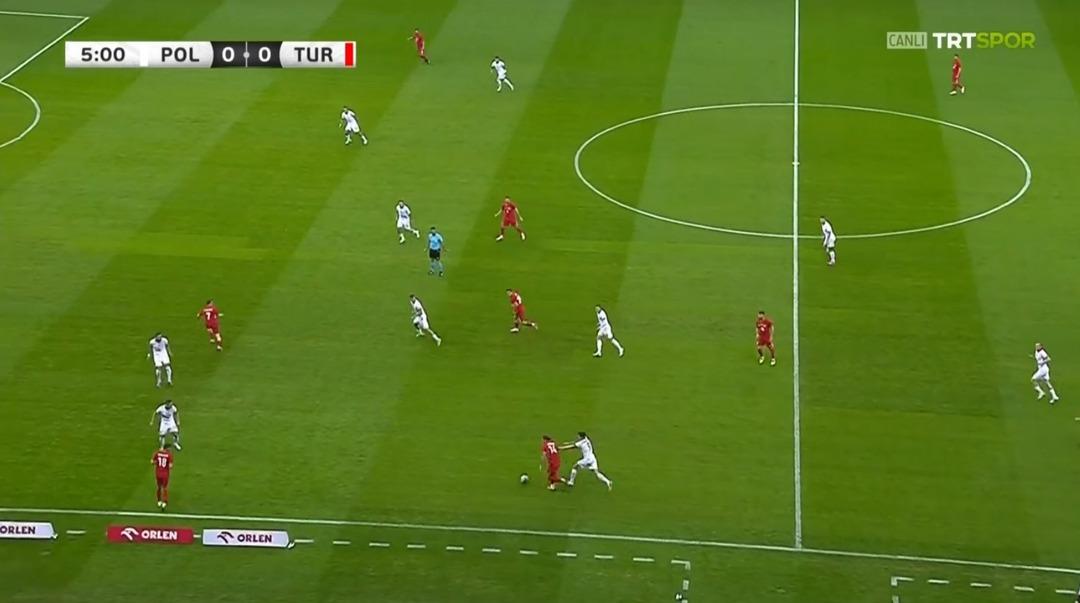 Milli ma&ccedil;ta '&ccedil;izgi film' şoku! İzleyenler şaştı, ne olduğunu anlayamadı