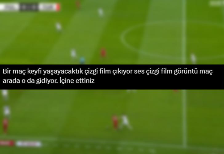 Milli maçta 'çizgi film' şoku! İzleyenler şaştı, ne olduğunu anlayamadı G4