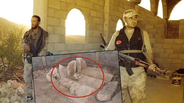 Restorasyon çalışmaları sırasında esrarengiz 3 mezar daha bulundu! Türbe etrafına güvenlik güçleri yerleştirildi