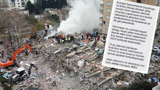 CHP'li Ağbaba mesajı paylaşarak duyurdu! 'AFAD depremzedelere kira yardımını sonlandırıyor' iddiası