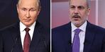 Kremlin duyurdu! Putin ile Hakan Fidan bugün görüşecek
