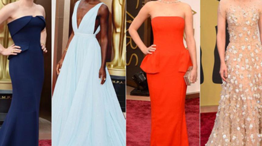 2014 Oscar &Ouml;d&uuml;l T&ouml;reni'nde Kim, Ne Giydi?