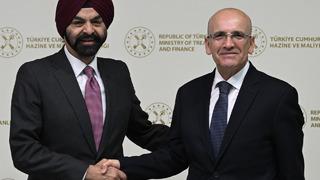 Uzun süre sonra ilk! Dünya Bankası Grubu Başkanı'ndan Ankara ziyareti: Bakan Şimşek'le görüştü