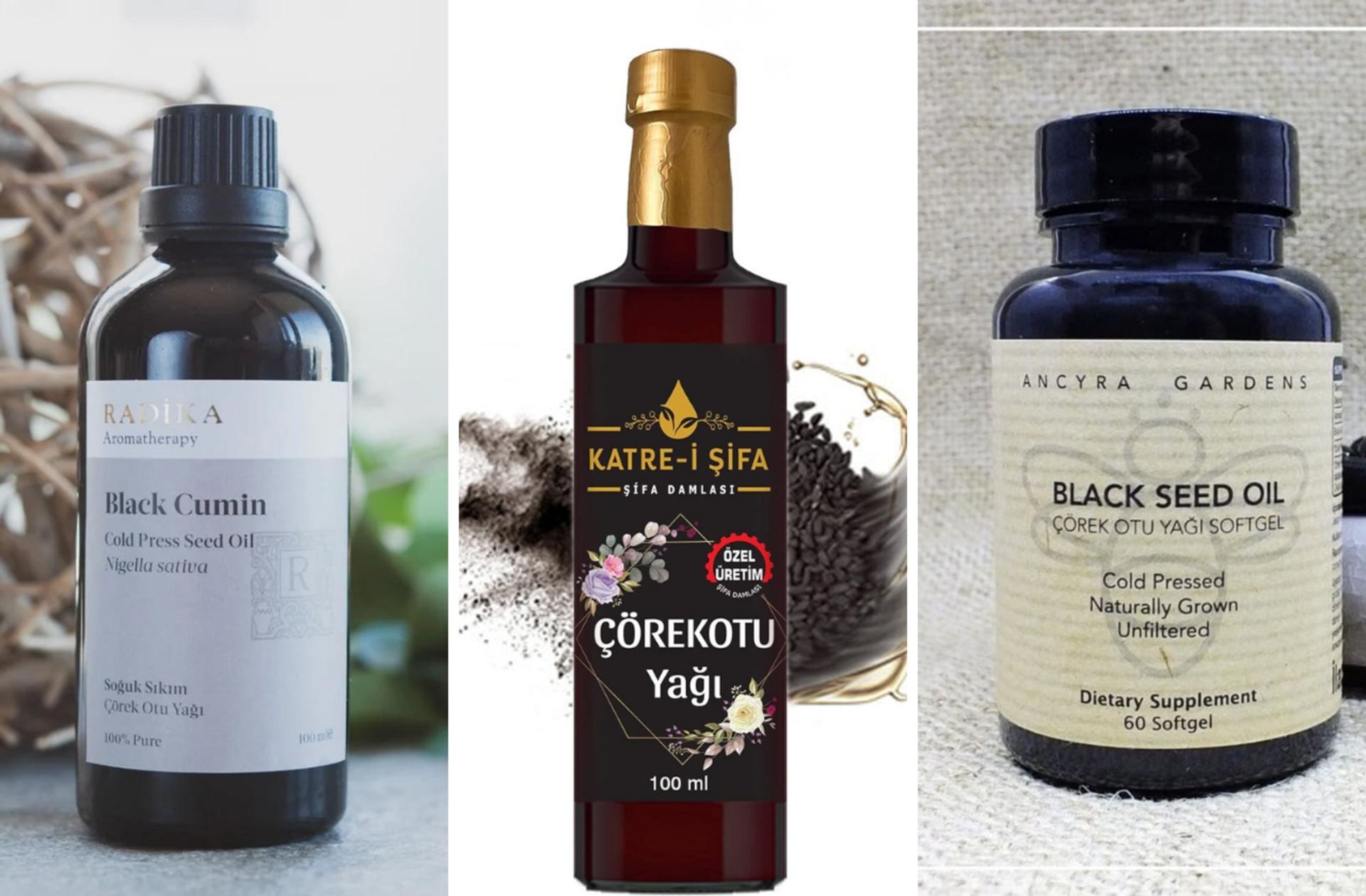 İnanılmaz faydalarıyla sizi şaşırtacak en iyi çörek otu yağı markaları