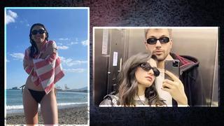 Hazar Ergüçlü sevgilisi DJ Artz ile halk plajına gitti! Sevgilisine verdiği pozları paylaştı