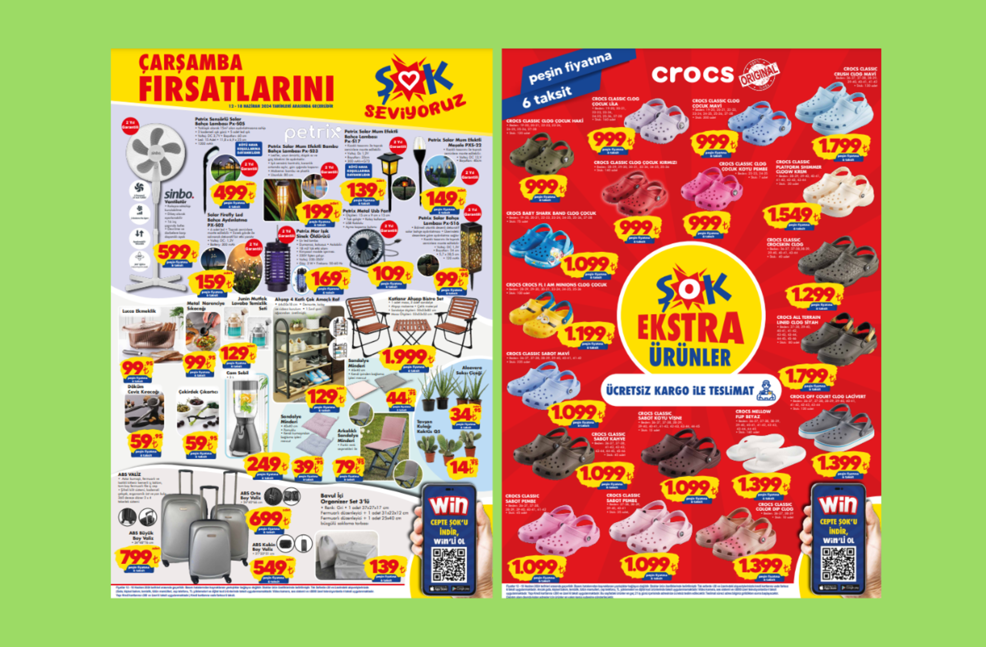 ŞOK'a Crocs terlik geliyor! 12 Haziran 2024 ŞOK Aktüel Ürünler Kataloğu