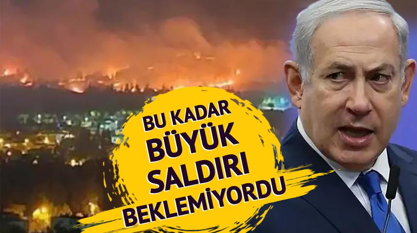 İsrail'e en büyük saldırılardan biri! Dünyayı sarsan son dakika... Hizbullah'tan füze yağmuru geldi