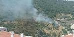 İzmir'de orman yangını! Alevler yükseliyor