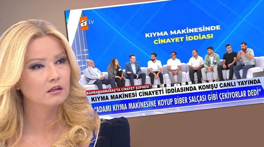 Türkiye'nin konuştuğu cinayet! Televizyonu açanlar şaştı kaldı, Müge Anlı inanamadı: "Adamı kıyma makinesine koyup biber salçası gibi çekiyorlar"