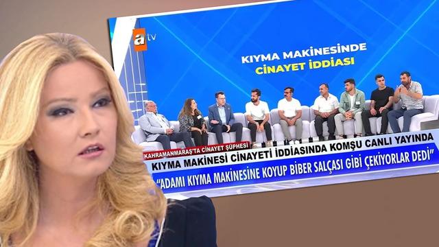 Türkiye'nin konuştuğu cinayet! Televizyonu açanlar şaştı kaldı, Müge Anlı inanamadı: Adamı kıyma makinesine koyup biber salçası gibi çekiyorlar