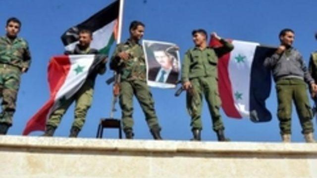 Suriye ordusu Şam yakınlarındaki hava üssünü geri aldı