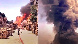 Kocaeli'de fabrika yangını! Büyük tehlike: Alevler akaryakıt istasyonunu tehdit ediyor