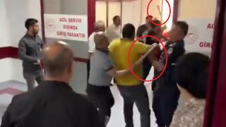 Hastane acilinde miras kavgası! Sopalar, tekmeler, yumruklar havada uçuştu