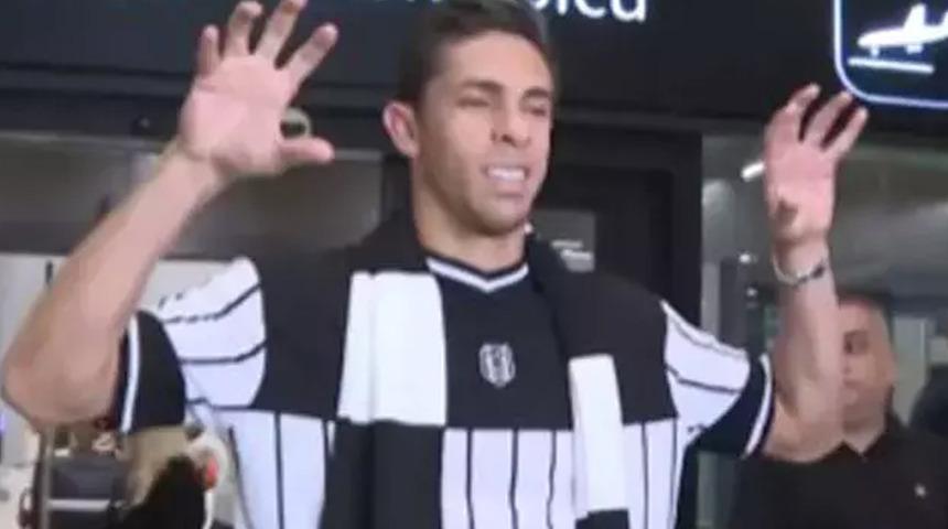 Beşiktaş'ın yeni transferi Gabriel Paulista İstanbul'a geldi!