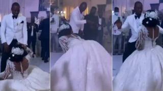 Gelin kontrolü kaybedince düğün dansı olay oldu! Davetliler şaşkınlıkla takip etti... Sizin yerinize ben utandım