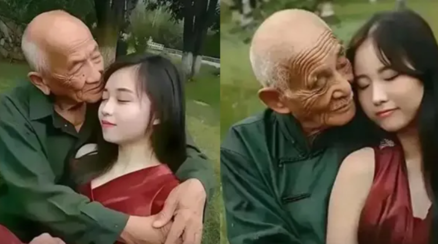 Torunu yaşında! Kendisi 80, sevgilisi 23 yaşında... "Bunun adı aşk" diyerek kendilerini savundular