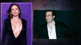 Serenay Sarıkaya sorulduğunda 'birazdan gelecek' demişti! Mert Demir yalnız kaldı! Biri locada biri sahne önünde 