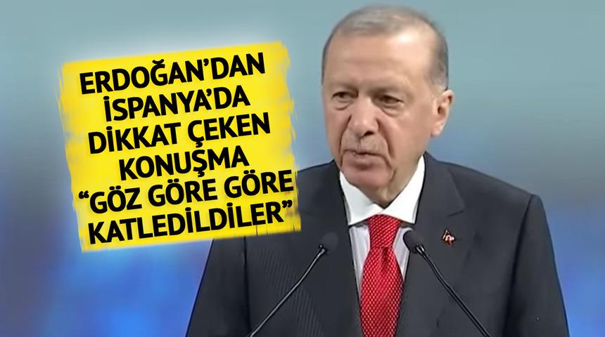 SON DAKİKA | 'Ateşkes çağrılarına kan dökerek karşılık veren şımarıklık' Cumhurbaşkanı Erdoğan'dan Gazze açıklaması "37 binden fazla insan göz göre katledildi"
